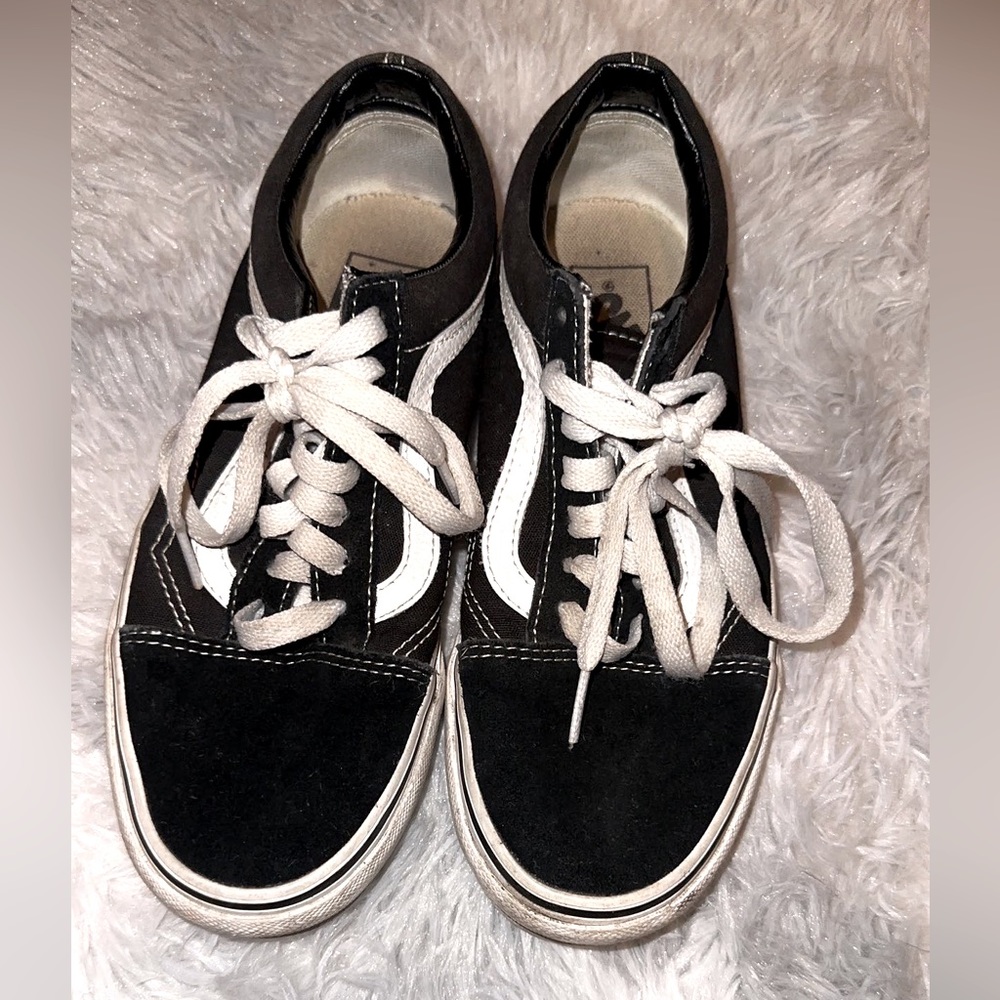 Size 6.5 black vans